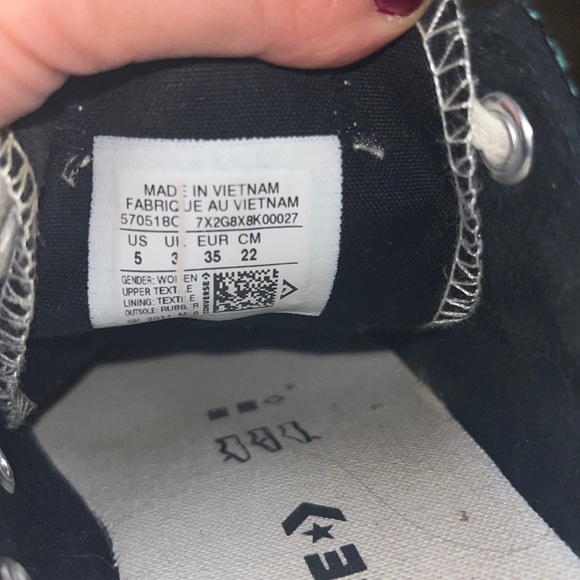 Platform Converse Chuck Taylor Animal print low tops - Picture 5 of 5